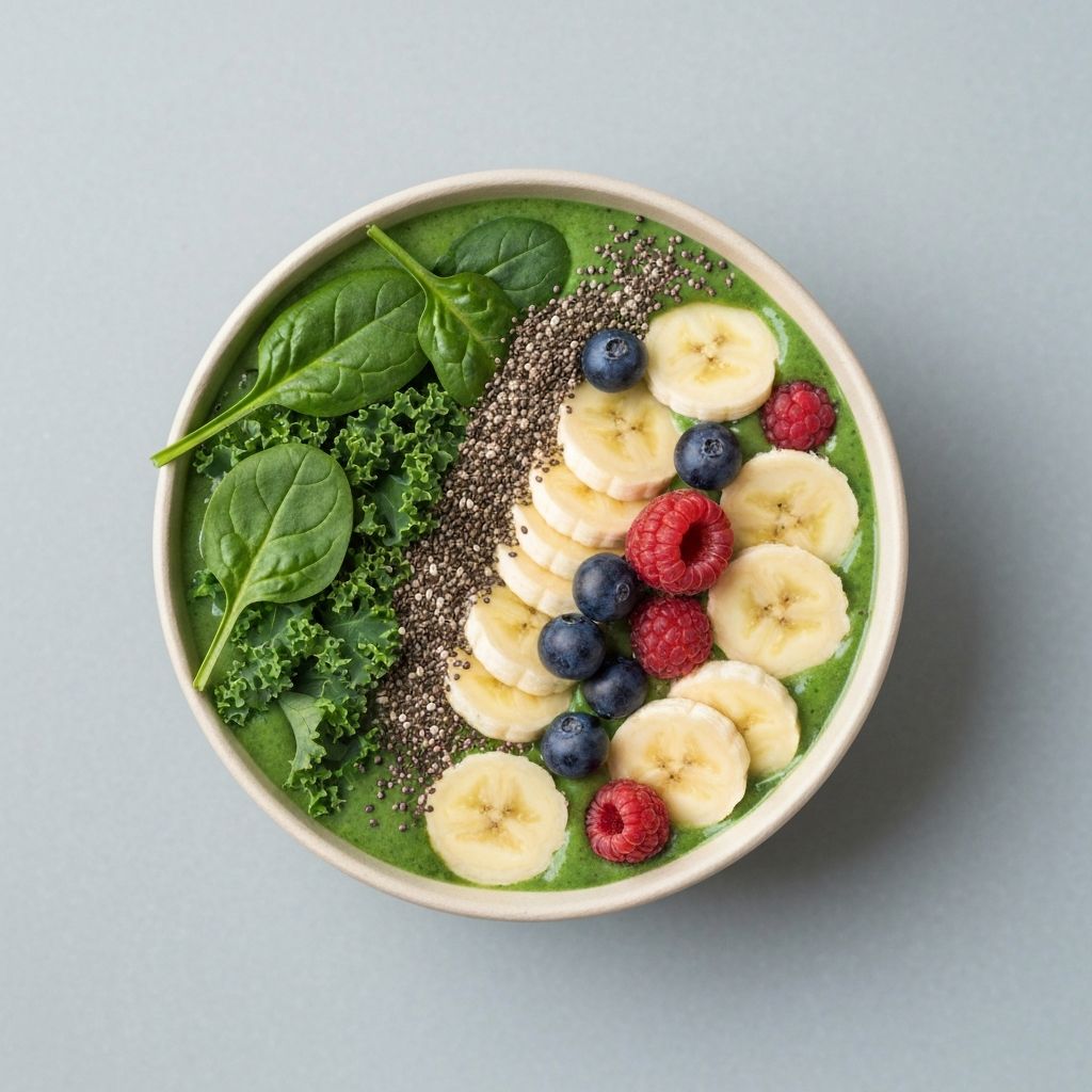 Green smoothie bowl